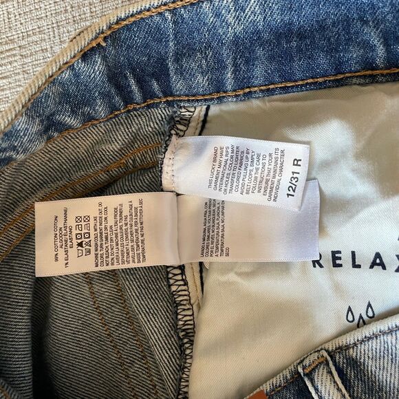 Lucky Brand distressed boy jeans, size 12/31 - Picture 8 of 12